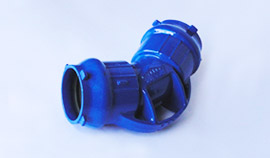Curva klikso 45° para PVC PBA