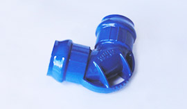 Curva klikso 90° para PVC PBA