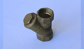 Filtro y de bronze