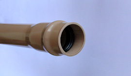 Tubo PVC PBA com junta elástica