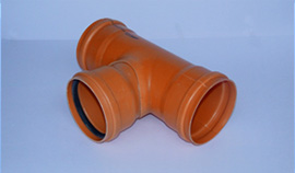 Tê PVC Esgoto Ocre