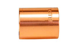 Luva passante 601 cobre 15 28mm