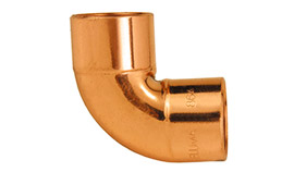 Cotovelo 607 cobre 15 28mm
