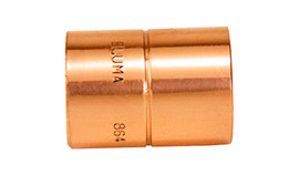 Luva 600 cobre 15 28mm
