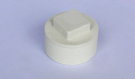 Plug PVC roscável