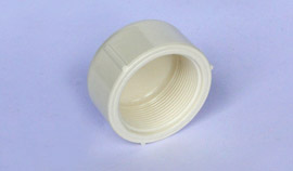 Cap PVC roscável