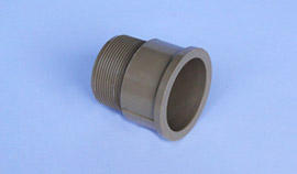 Adaptador PVC curto misto