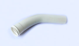 Curva esgoto 45° longa