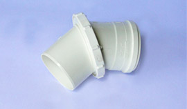 Curvar esgoto 45°