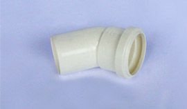 Joelho PVC esgoto 45°