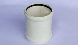 Luva de correr pvc com anel