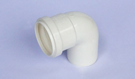 Joelho PVC esgoto 90°